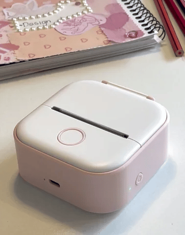 NoteBuddy - Mini Portable Printer And Paper Rolls
