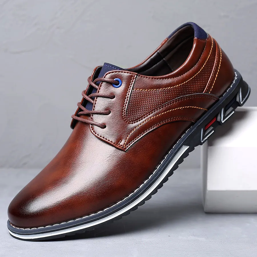 Vitale Leather Shoes - Fomnin Shop